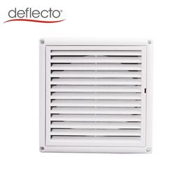Ventilation Plastic Cover Air Vent Louver Cover With Mesh