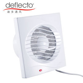 4 Inch 5 Inch 6 Inch Bathroom Ventilation Fan / Kitchen Exhaust Fans Wall Mount