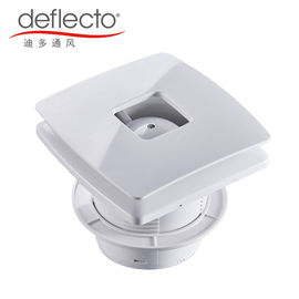 6 Inch Plastic Duct Ventilation Fan , 150mm Bathroom Extractor Fan With Sensor