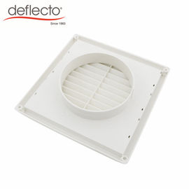 Professional Plastic Air Vents 6 Inch 150mm Diameter ​White Color HVAC Systems Parts